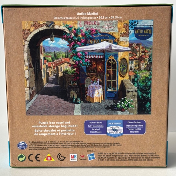Brand New ! MB Puzzle 1000 - Antico Martini - Picture 2 of 6